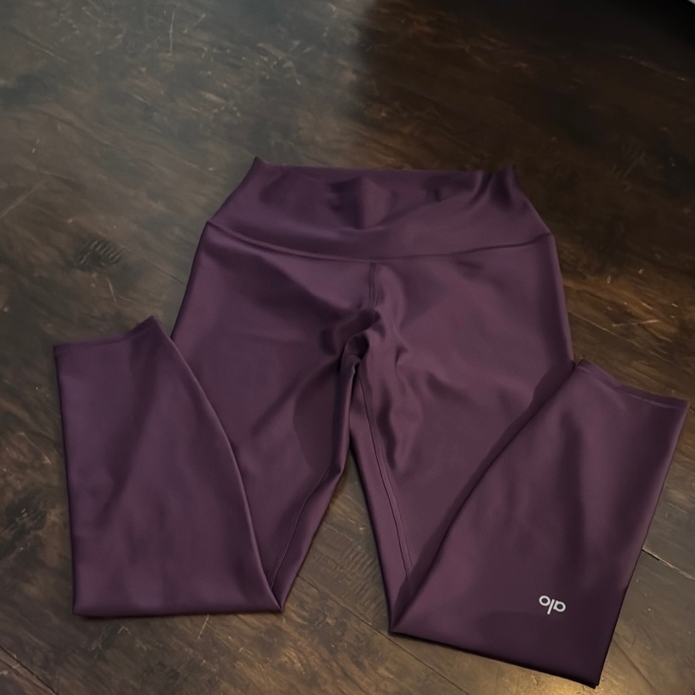 ALO Yoga Purple Performance Leggings